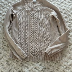Cable-Knit Sweater